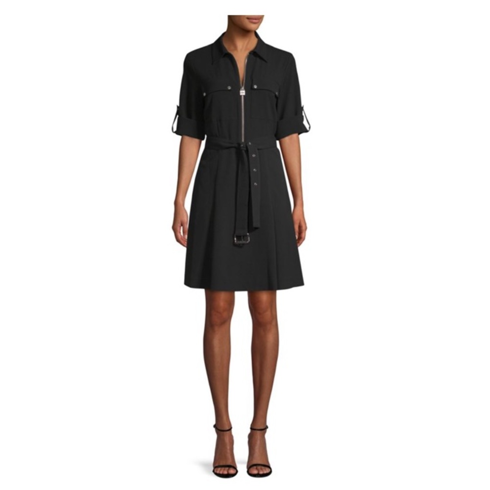 Michael Kors Zip front shirt dress